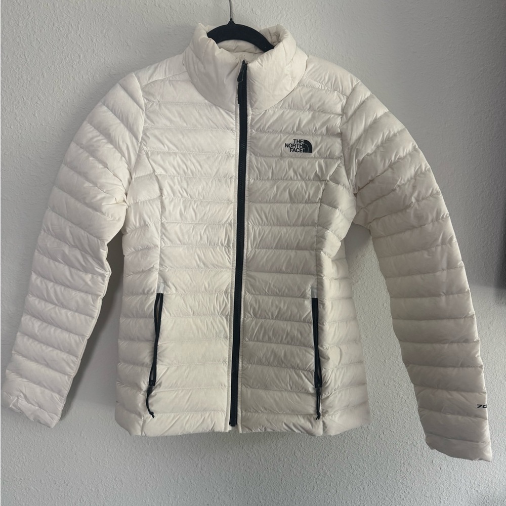 The North Face Women's White Puffer Jacket